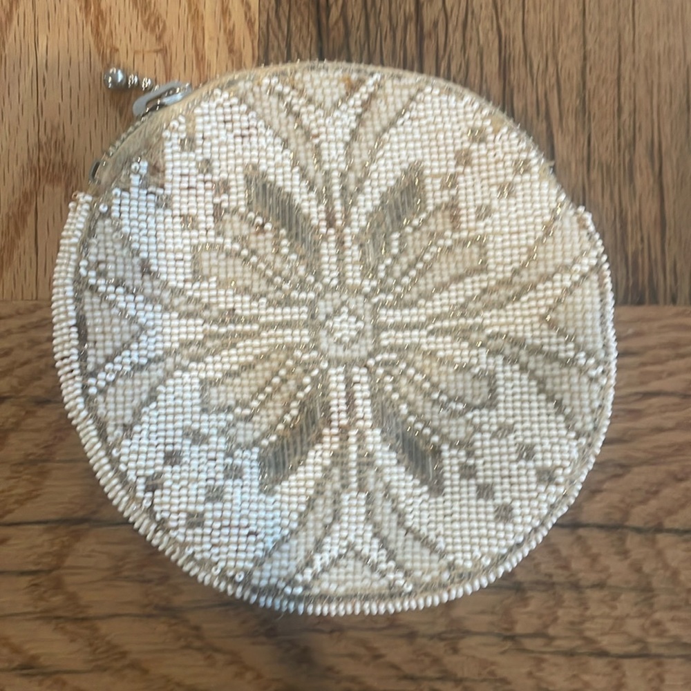 Vintage Beaded Coin Purse